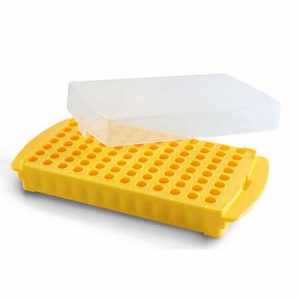 RACK DUPLA FACE PARA 96 MICROTUBOS